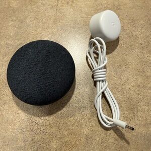 Google Nest Mini 2nd Generation H2C Smart Speaker, Charcoal. Google Assistant